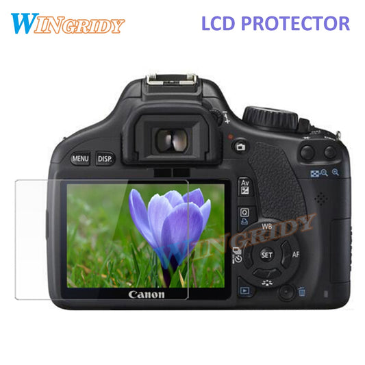 Camera LCD Screen Protector Optical Tempered Glass Protective Guard Waterproof For Canon DSLR 5DIV 5DIII 1300D 80D 700D 200D 77D - testanother