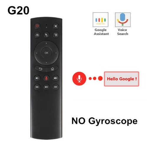 G20 Voice Control 2.4G Wireless  G20S Fly Air Mouse Keyboard Motion Sensing Mini Remote Control For Android TV Box PC