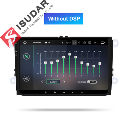 Isudar 1 Din Android 9 Auto Radio For Volkswagen/VW/POLO/PASSAT/Golf/Skoda/Octavia/Seat/Leon Car Multimedia GPS Player USB DVR