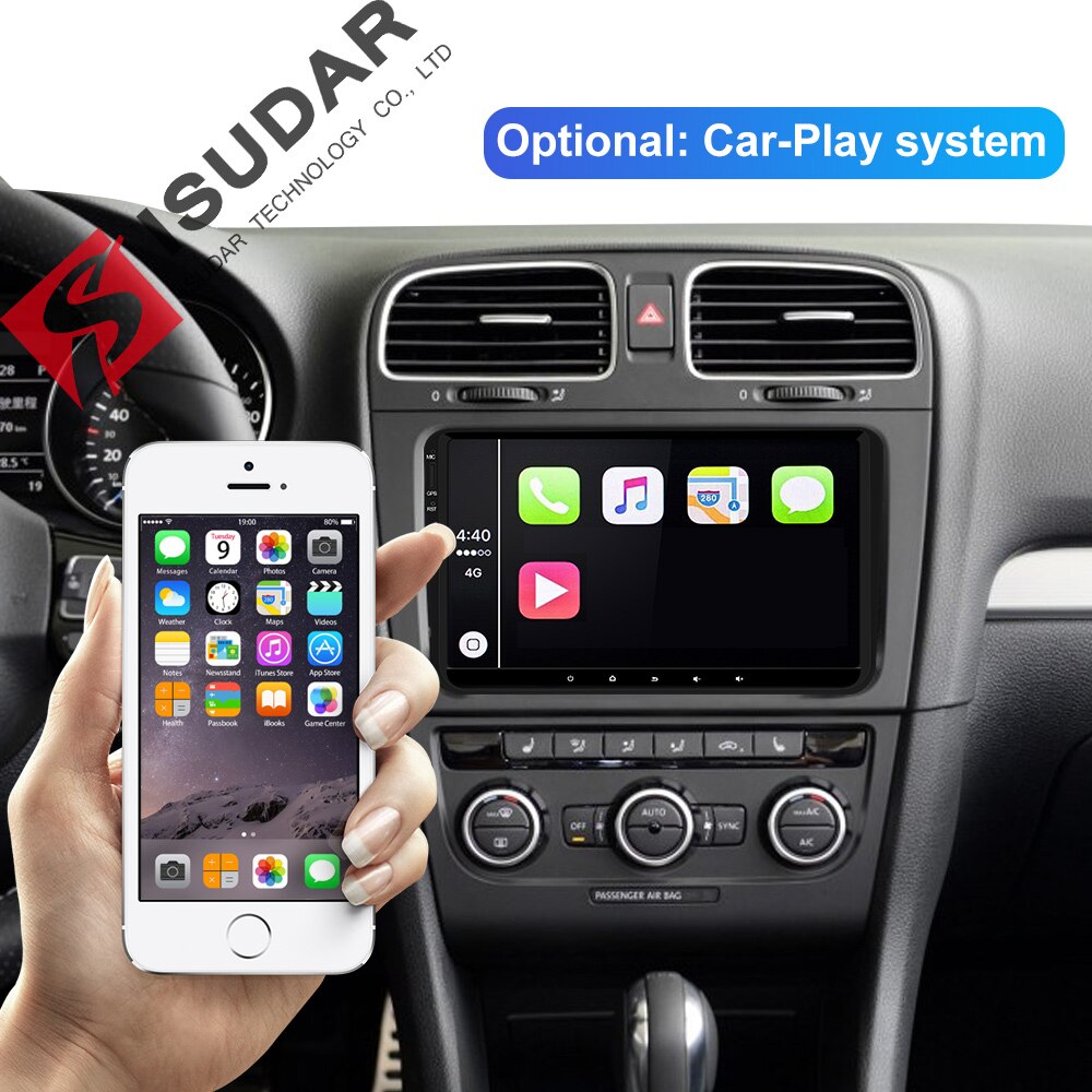 Isudar 1 Din Android 9 Auto Radio For Volkswagen/VW/POLO/PASSAT/Golf/Skoda/Octavia/Seat/Leon Car Multimedia GPS Player USB DVR