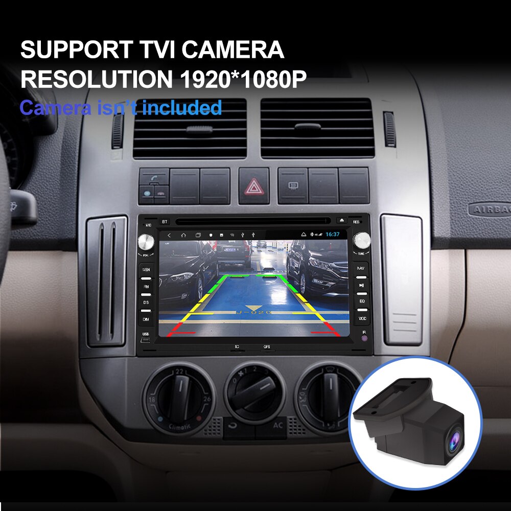 Isudar H53 Android Car Radio Multimedia 2 Din For VW/Volkswagen/Passat/Golf/Skoda Octa Core RAM 4GB DVD Player DSP DVR Camera FM