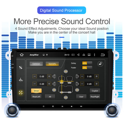 Isudar 1 Din Android 9 Auto Radio For Volkswagen/VW/POLO/PASSAT/Golf/Skoda/Octavia/Seat/Leon Car Multimedia GPS Player USB DVR