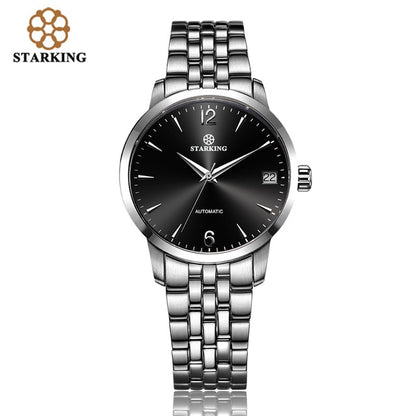 STARKING Watch Women Automatic Self-wind Analog Ladies Waterproof Stainless Steel Wrist Watch 5atm Relogio Feminino AL0194