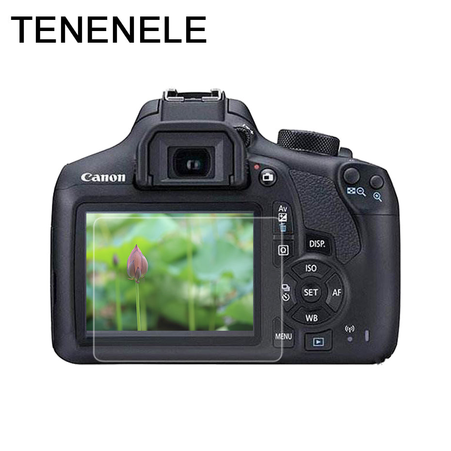 Screen Protector For Canon 1200D 1300D 5D Mark 3 4 S SR 1DX EOS M10 M5 M3 Tempered Glass LCD Protective Film HD Camera Screen