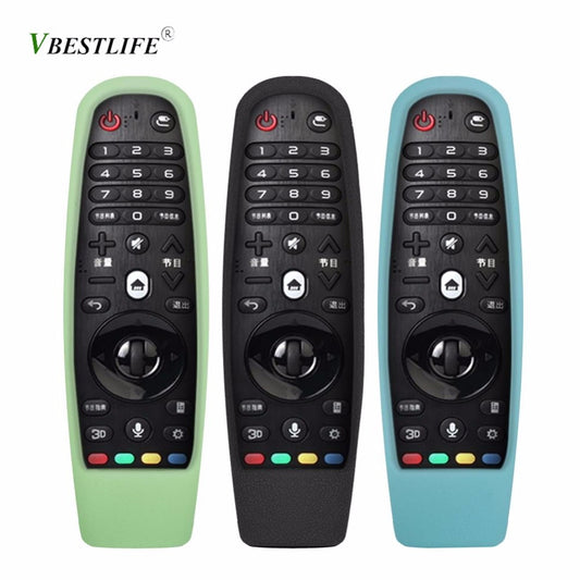 Waterproof Soft Silicon Remote Control Case For LG AN-MR600 Smart TV Portable Remote Control Cover Protective Skin 5 Colors - testanother