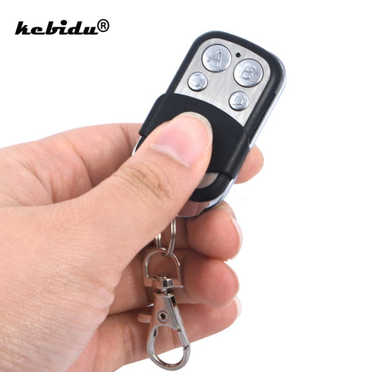 kebidu 433Mhz Universal Wireless Remote Control Receiver Module RF Transmitter Electric Cloning Gate Garage Door Auto Keychain - testanother