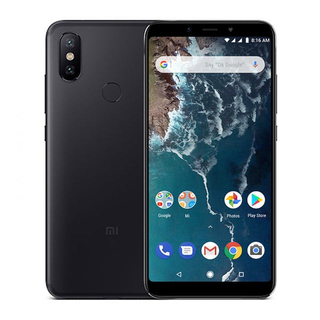 Global Version Xiaomi Mi A2 MiA2 4GB RAM 64GB ROM Mobile Phone Snapdragon 660 Octa Core 5.99" 19:9 Full Screen 20MP Dual Camera