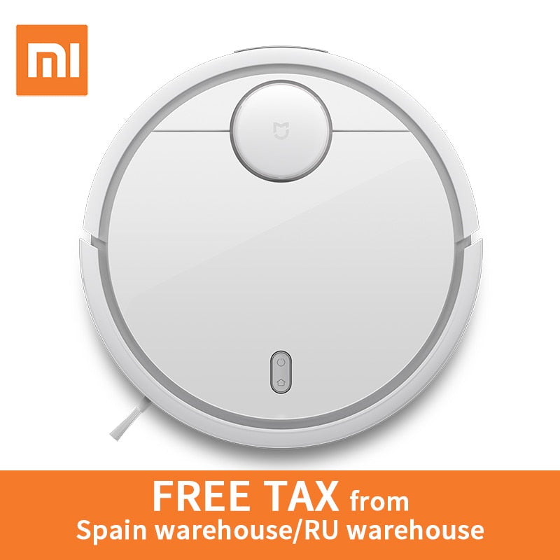 Global Version Original XIAOMI MI Robot Vacuum Cleaner MI Robotic Smart Planned Type App Control Auto Charge LDS Scan Mapping