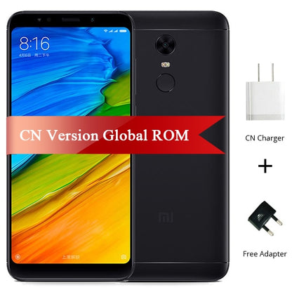 Original Xiaomi Redmi 5 Plus 4GB RAM 64GB ROM Mobile Phone Snapdragon 625 Octa Core 5.99" 18:9 Full Screen 4000mAh Battery