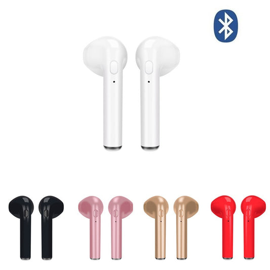 I7 i7s TWS Wireless earphone in-ear Bluetooth earphones Earbuds Headset With Mic For iphone smart phone