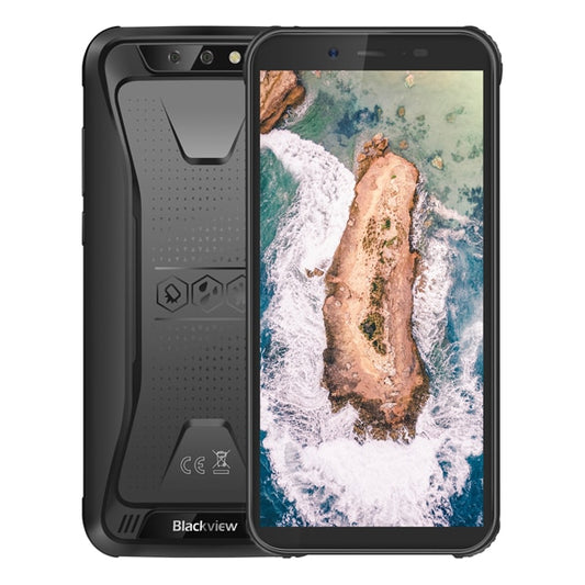 Blackview BV5500 IP68 Waterproof Mobile Phone MTK6580P 2GB+16GB 5.5" 18:9 Screen 4400mAh Android 8.1 Dual SIM Rugged Smartphone