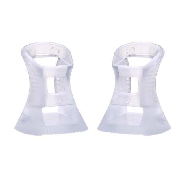 2pcs/set Women High Heel Protectors Anti-slip PVC Latin Stiletto Dancing Covers Horseshoe Shape Shoes Heel Covers Stoppers