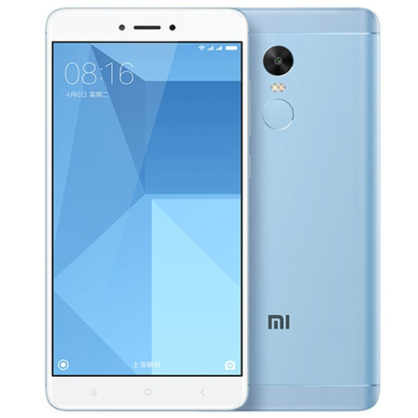 Original Xiaomi Redmi Note 4X 4GB RAM 64GB ROM Mobile Phone Snapdragon 625 Octa Core 5.5" FHD Fingerprint ID 4100mAh Battery