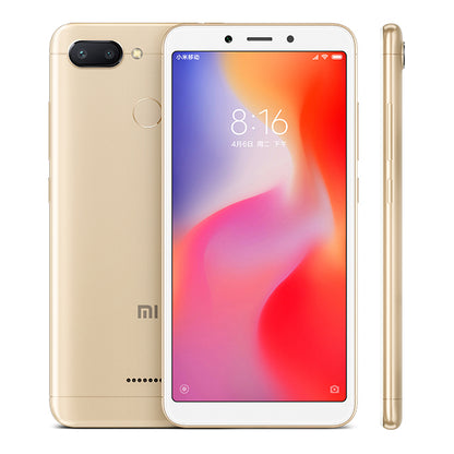 Global Version Original Xiaomi Redmi 6 3GB 32GB Smartphone Helio P22 Octa Core CPU 12MP+5MP Dual Cameras 5.45" 18:9 Full Screen