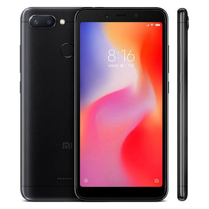 Global Version Original Xiaomi Redmi 6 3GB 32GB Smartphone Helio P22 Octa Core CPU 12MP+5MP Dual Cameras 5.45" 18:9 Full Screen