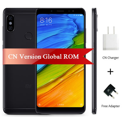 Original Xiaomi Redmi Note 5 4GB RAM 64GB ROM Mobile Phone Snapdragon 636 Octa Core 5.99" 18:9 Full Screen MIUI9 Dual Camera