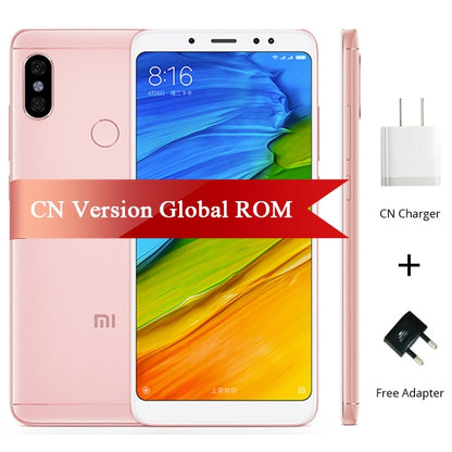 Original Xiaomi Redmi Note 5 4GB RAM 64GB ROM Mobile Phone Snapdragon 636 Octa Core 5.99" 18:9 Full Screen MIUI9 Dual Camera