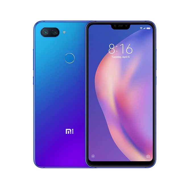 Global Version Xiaomi Mi 8 Lite 4GB 64GB Mi8 Lite Snapdragon 660 AIE 6.26" 19:9 Full Screen 24MP Front Camera Cellphone 1080P