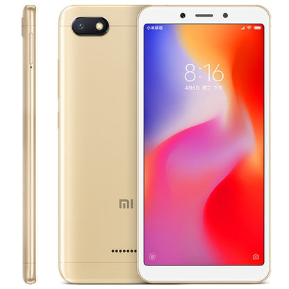 Global Version Xiaomi Redmi 6A 6 A 2GB RAM 16GB ROM Mobile Phone Helio A22 Quad Core 5.45" 18:9 Screen 13.0MP Camera 3000mAh
